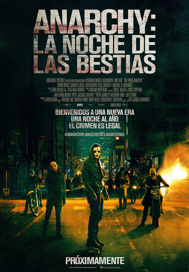 Anarchy: La Noche de las Bestias Ultra HD Blu-ray
