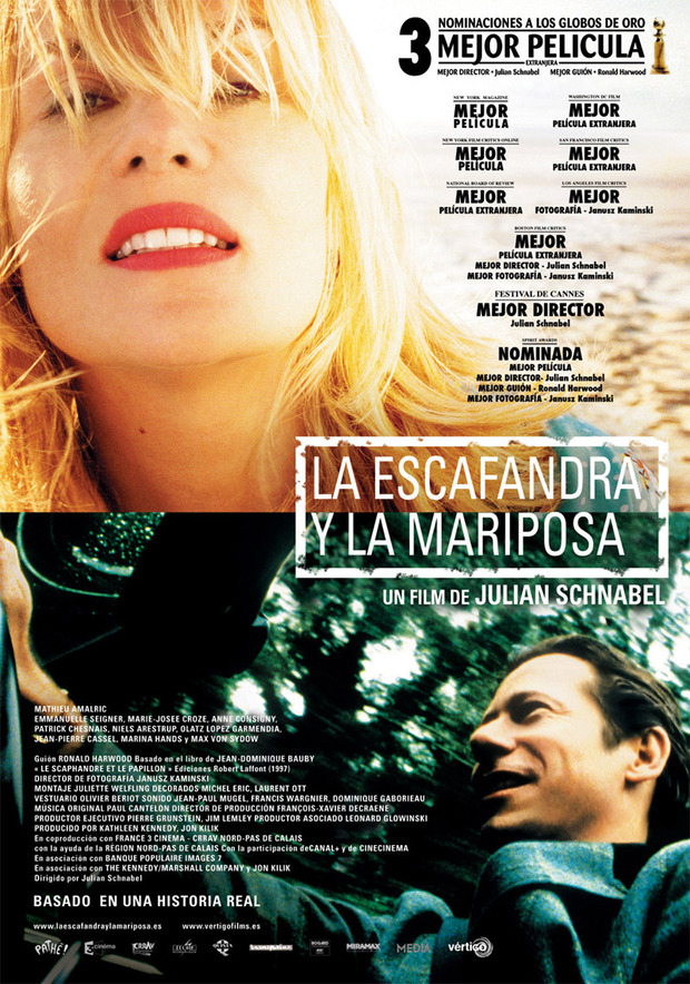 Póster de la película La Escafandra y la Mariposa