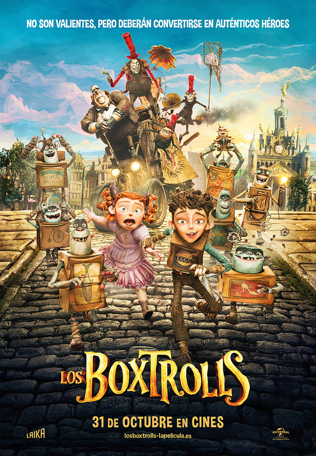 Póster de la película Los Boxtrolls