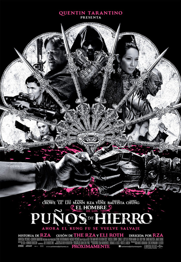 Póster de la película El Hombre de los Puños de Hierro