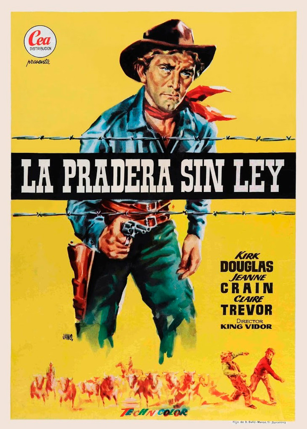 Póster de la película La Pradera sin Ley