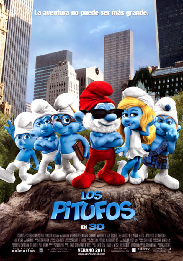 Póster de la película Los Pitufos