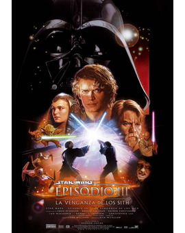 Película Star Wars Episodio III: La Venganza de los Sith