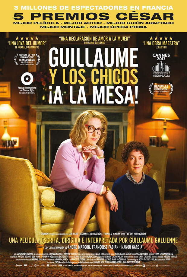 Póster de la película Guillaume y los Chicos, ¡A la Mesa!