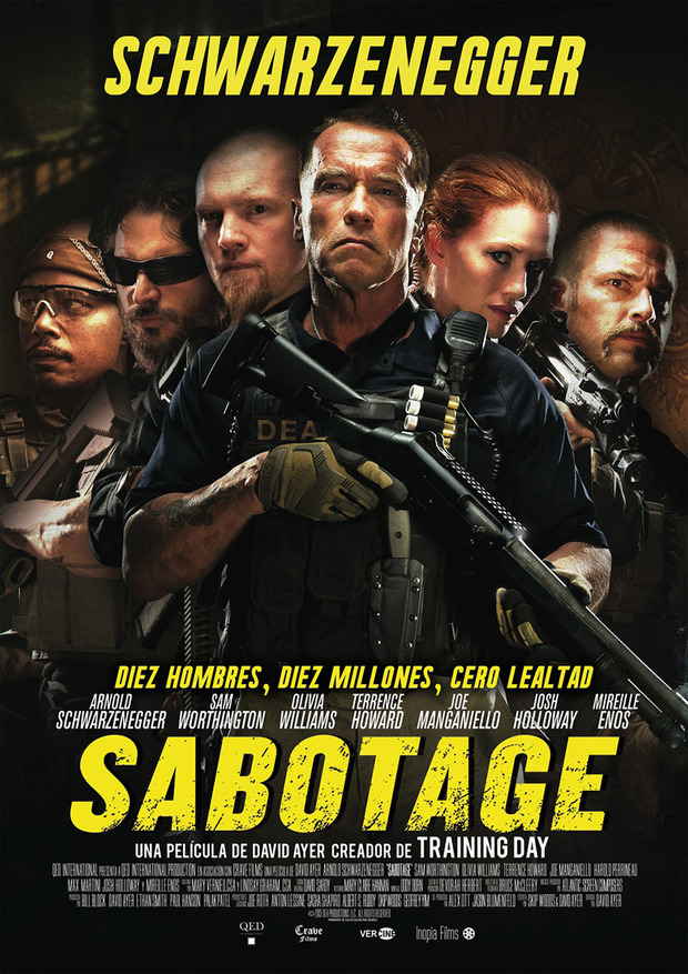Póster de la película Sabotage