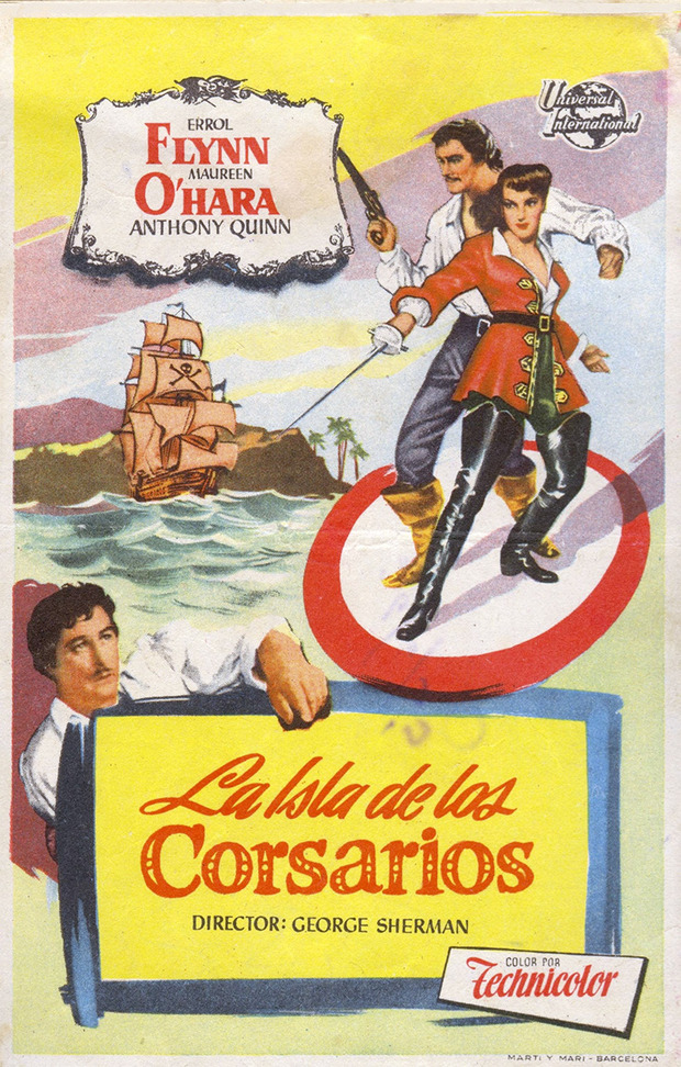 Póster de la película La Isla de los Corsarios