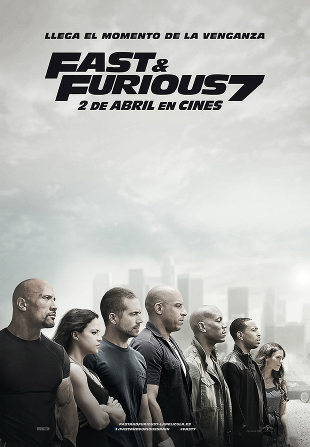 Póster de la película Fast & Furious 7