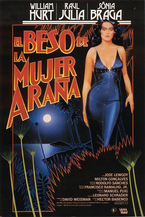 Póster de la película El Beso de la Mujer Araña