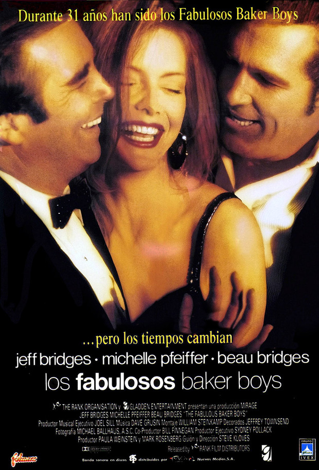 Póster de la película Los Fabulosos Baker Boys