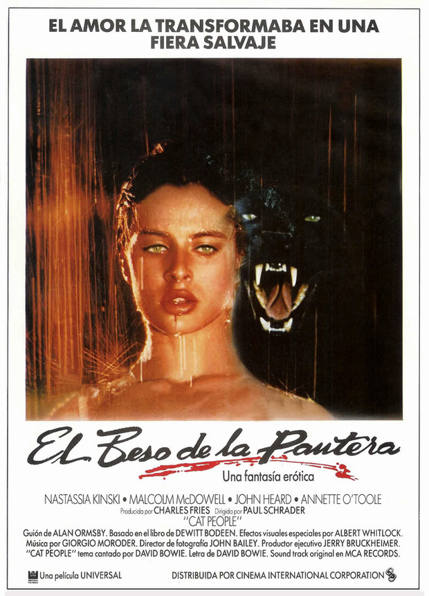 Póster de la película El Beso de la Pantera