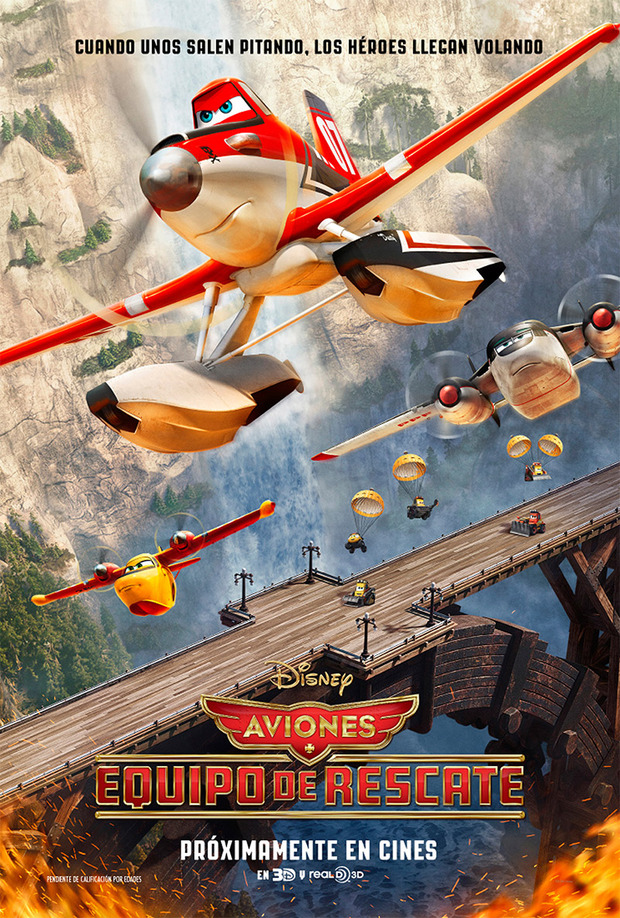 Póster de la película Aviones: Equipo de Rescate