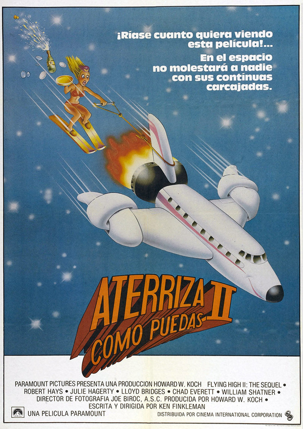 Póster de la película Aterriza Como Puedas II