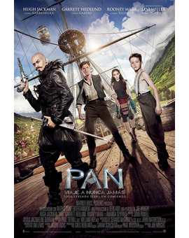 Película Pan (Viaje a Nunca Jamás)