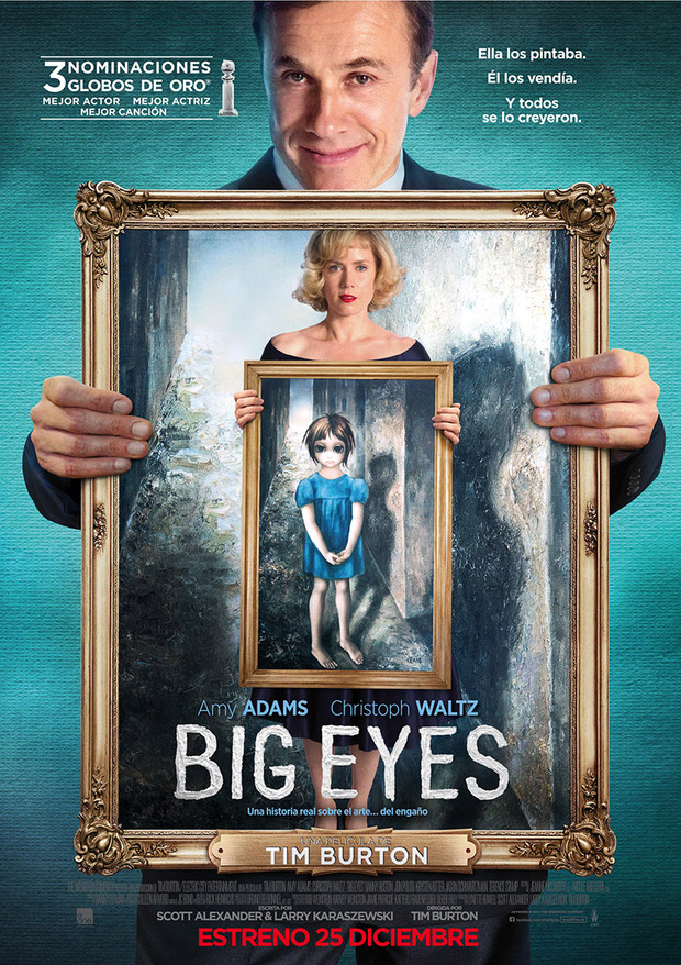 Póster de la película Big Eyes