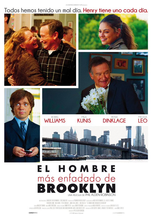 Póster de la película El Hombre más Enfadado de Brooklyn