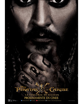 Póster de la película Piratas del Caribe: La Venganza de Salazar 2