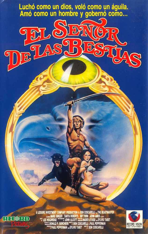 Póster de la película El Señor de las Bestias