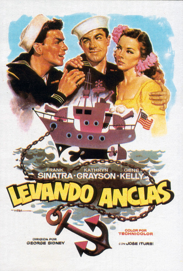 Póster de la película Levando Anclas