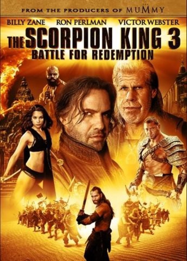 Póster de la película El Rey Escorpión 3: Batalla por la Redención