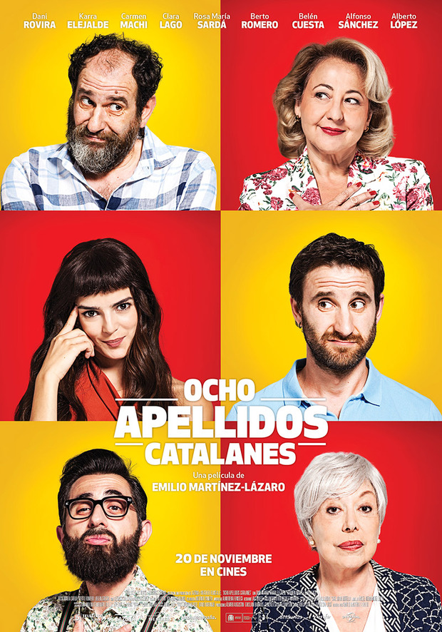 Póster de la película Ocho Apellidos Catalanes