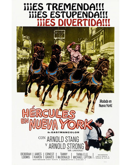 Película Hércules en Nueva York