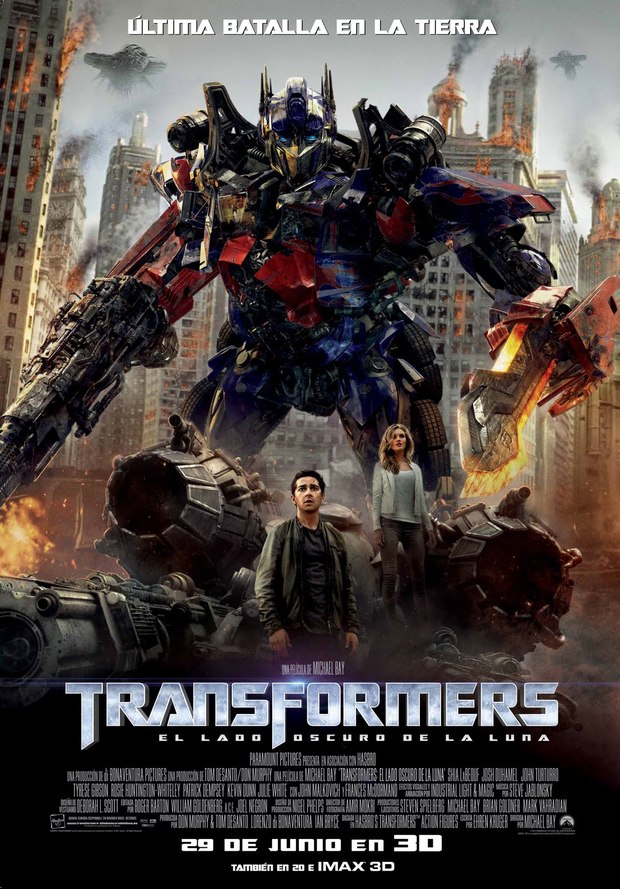 Póster de la película Transformers 3: El Lado Oscuro de la Luna