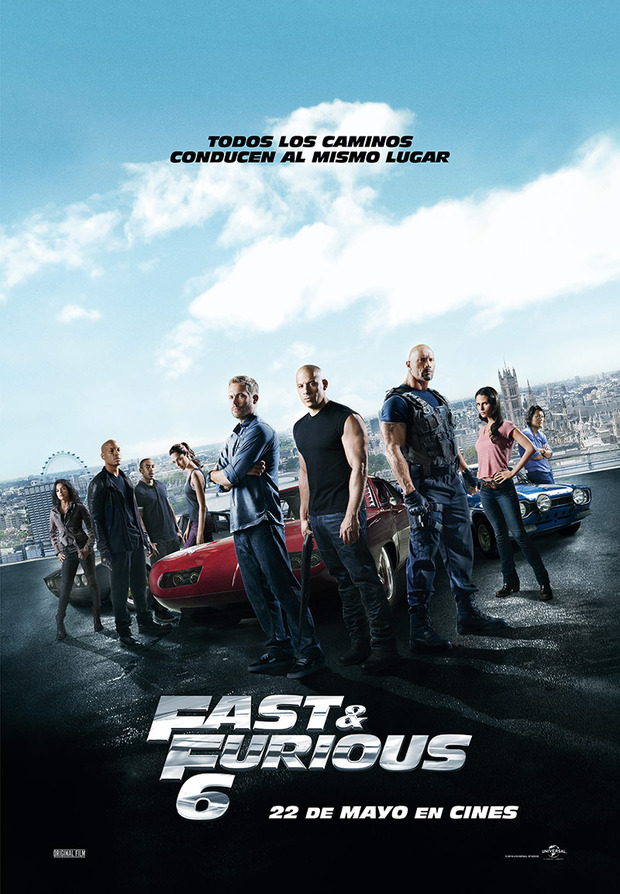 Póster de la película Fast & Furious 6