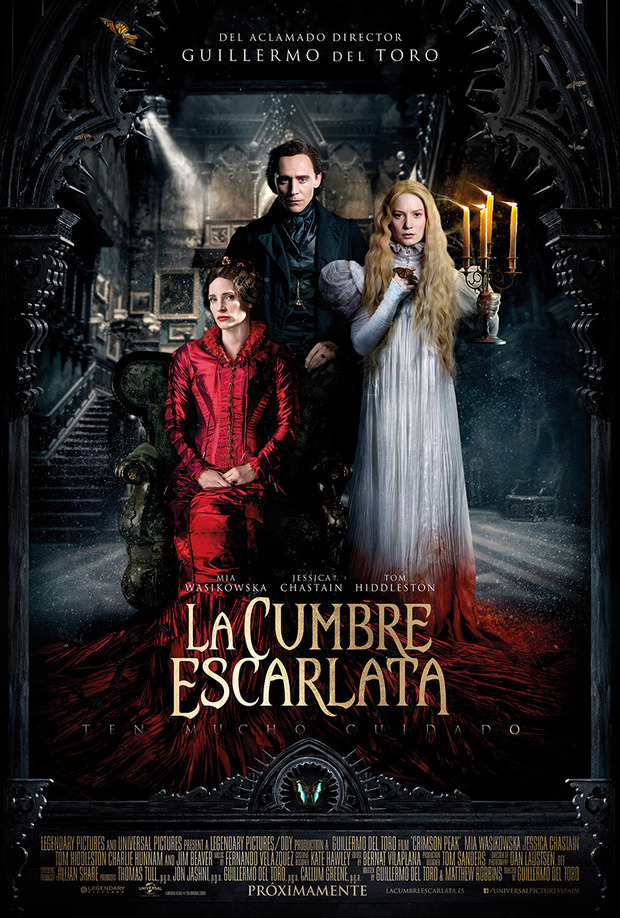 Póster de la película La Cumbre Escarlata