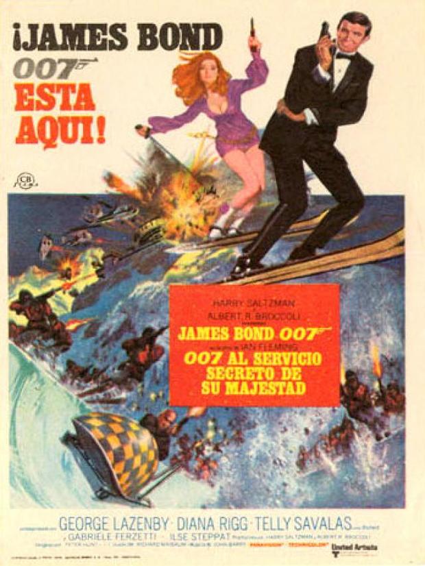 Póster de la película 007 al Servicio Secreto de su Majestad