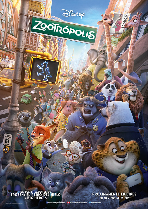 Póster de la película Zootrópolis