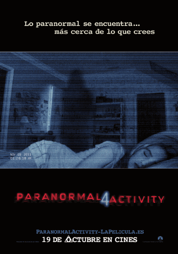 Póster de la película Paranormal Activity 4