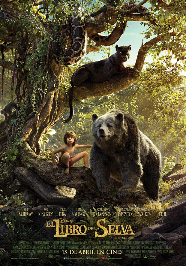 Póster de la película El Libro de la Selva