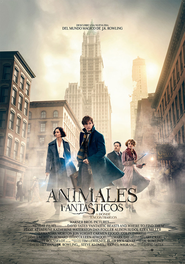 Póster de la película Animales Fantásticos y Dónde Encontrarlos