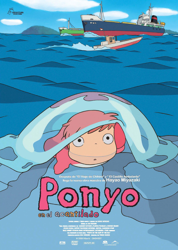 Póster de la película Ponyo en el Acantilado