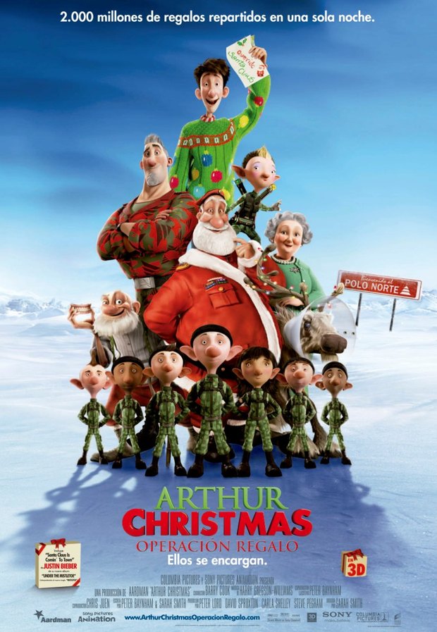 Póster de la película Arthur Christmas: Operación Regalo