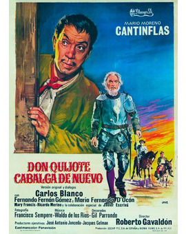 Película Don Quijote Cabalga de Nuevo