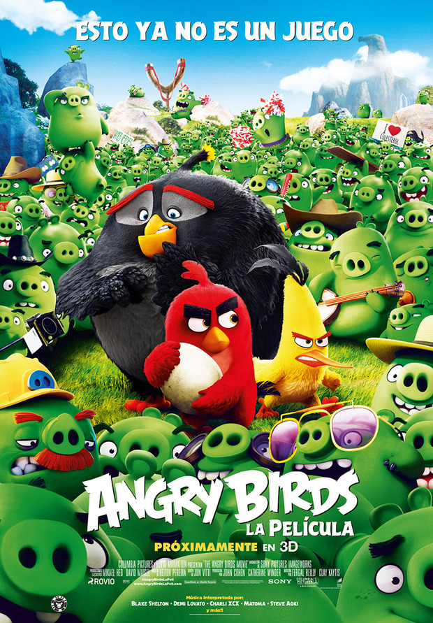 Póster de la película Angry Birds. La Película