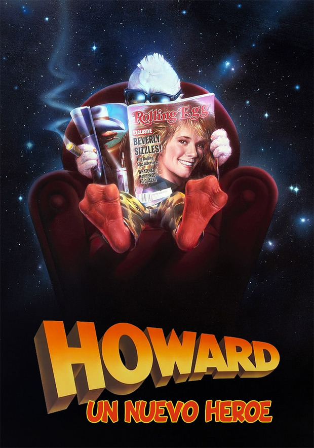 Póster de la película Howard... un Nuevo Héroe