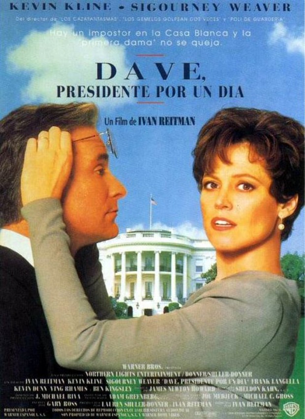 Póster de la película Dave, Presidente por un Día