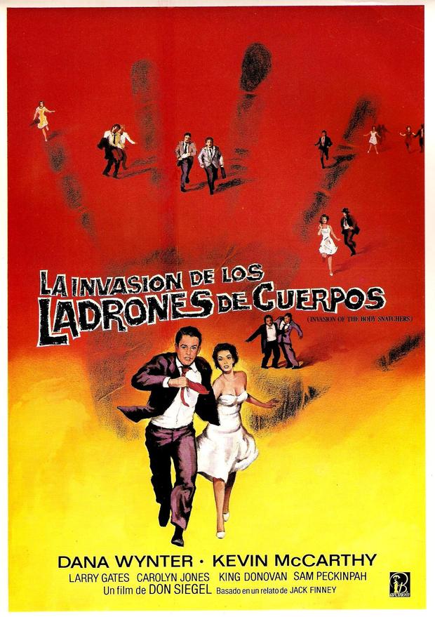 Póster de la película La Invasión de los Ladrones de Cuerpos