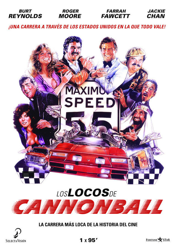 Póster de la película Los Locos del Cannonball