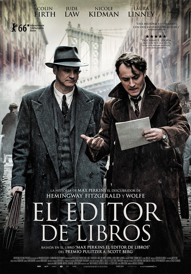 Póster de la película El Editor de Libros