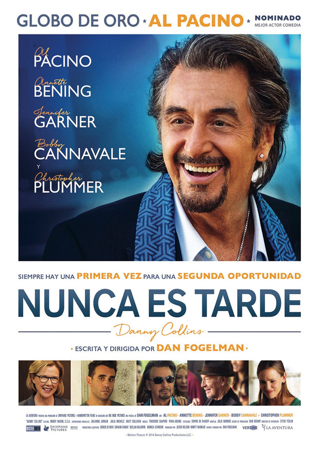 Póster de la película Nunca es Tarde (Danny Collins)