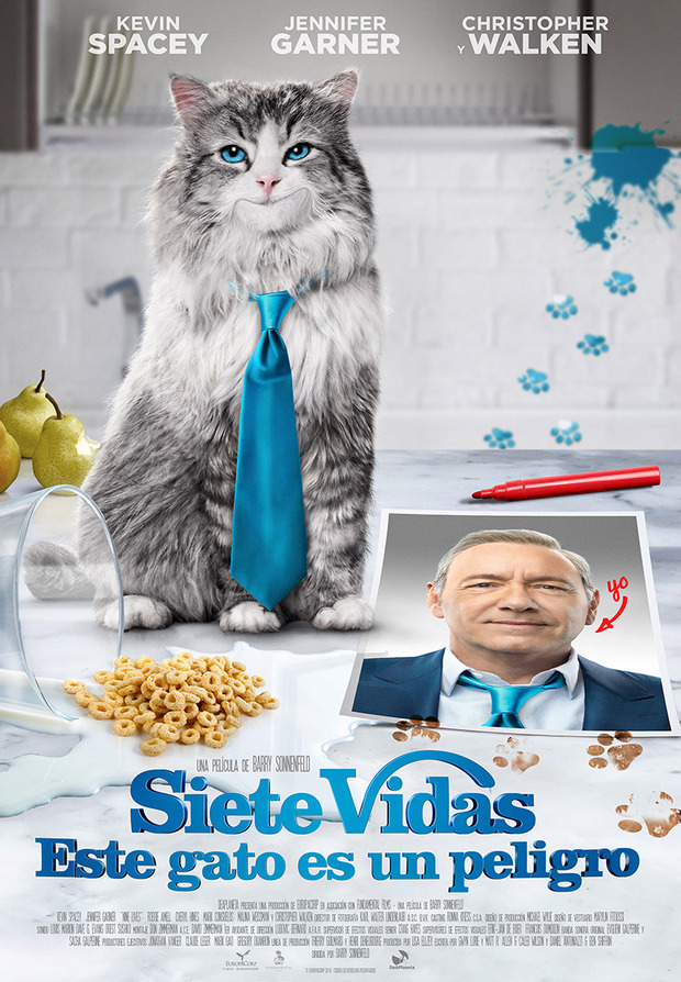 Póster de la película Siete Vidas, este Gato es un Peligro