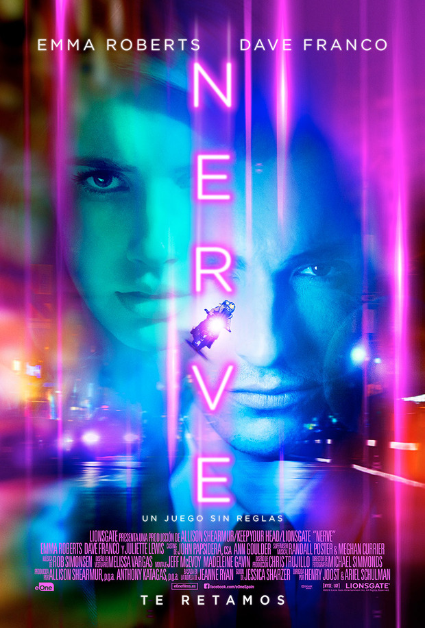 Póster de la película Nerve, Un Juego sin Reglas