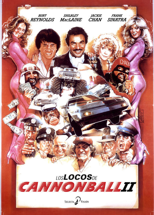 Póster de la película Los Locos del Cannonball II