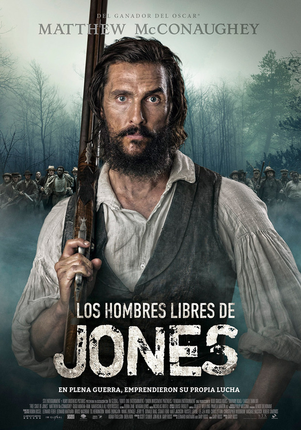 Póster de la película Los Hombres Libres de Jones