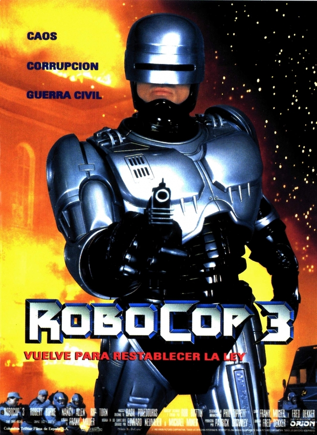 Póster de la película Robocop 3