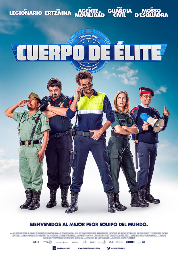 Póster de la película Cuerpo de Élite