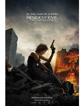Póster de la película Resident Evil: El Capítulo Final 2